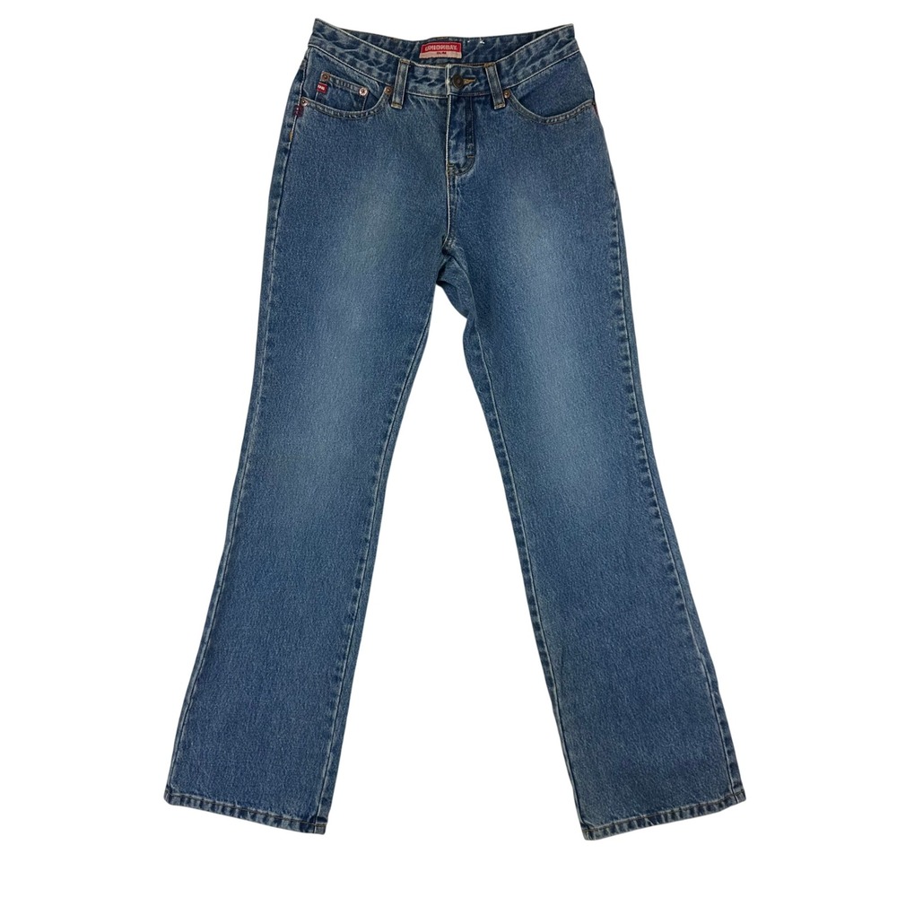 Unionbay Jeans Women Slim 3 Blue Straight Leg Mid Rise VTG 90s 100% Cotton Denim